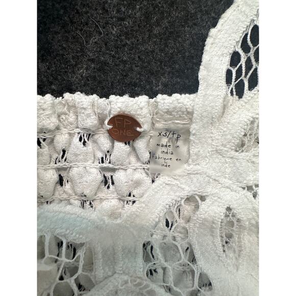 FP One Adella Bralette, White, Size XS, Like New - Picture 3 of 5